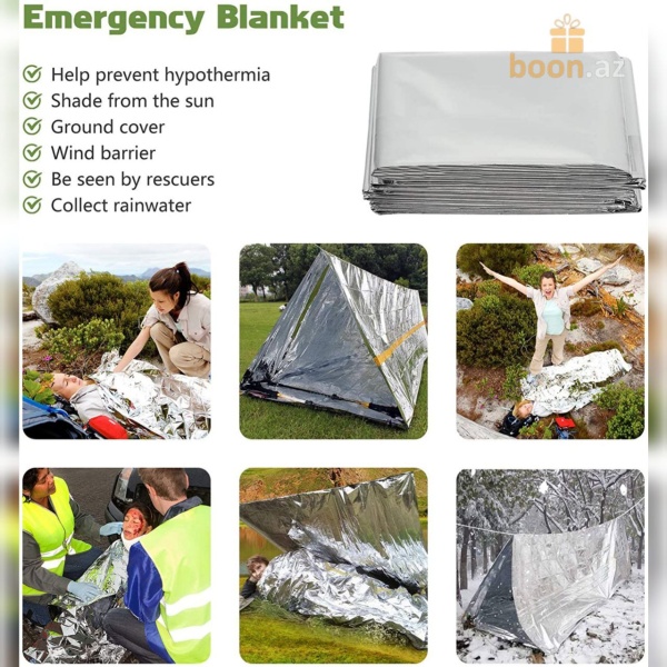 Набор для выживания 18 в 1 для кемпинга SOS